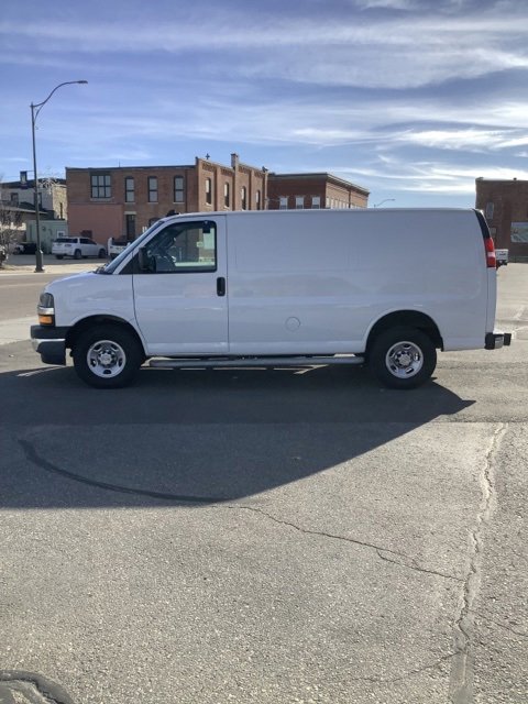 Used 2022 Chevrolet Express Cargo Work Van with VIN 1GCWGAF74N1211171 for sale in Caledonia, Minnesota