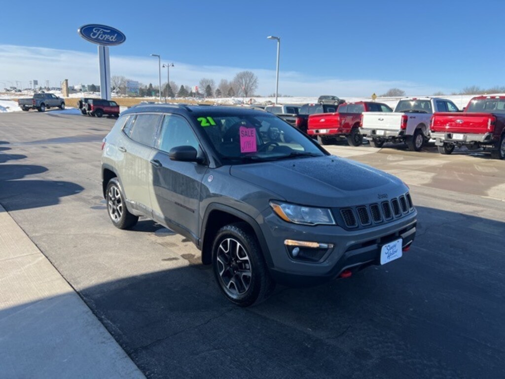 Used 2021 Jeep Compass Trailhawk SUV