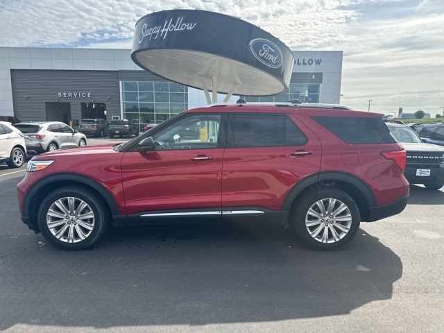 Used 2021 Ford Explorer Limited with VIN 1FMSK8FH9MGC10443 for sale in Viroqua, WI