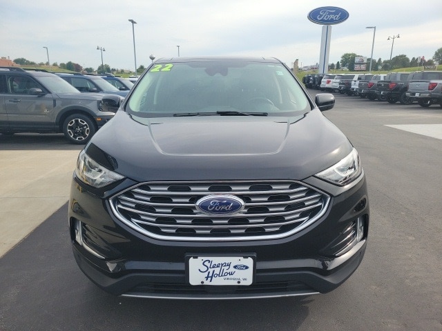 Used 2022 Ford Edge SEL with VIN 2FMPK4J93NBA06745 for sale in Viroqua, WI