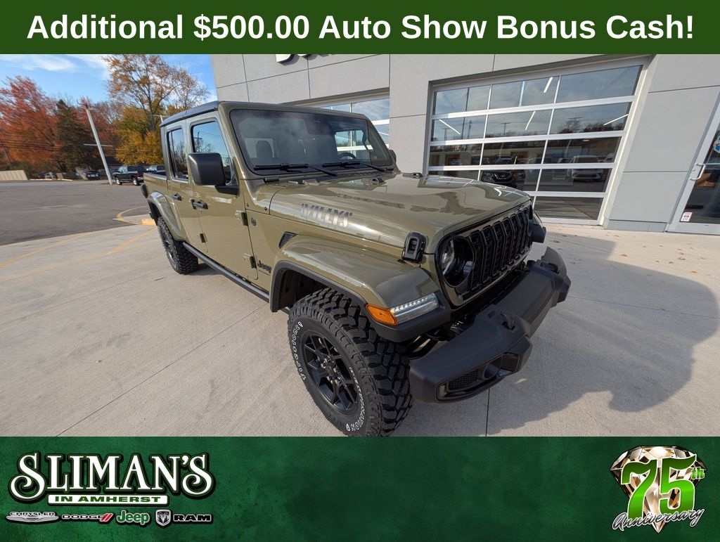 New 2026 Jeep Gladiator WILLYS 4X4 Pickup