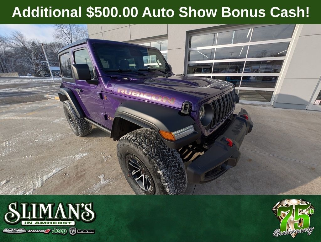 New 2026 Jeep Wrangler 2-DOOR RUBICON Sport Utility