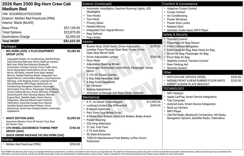 2026 RAM 2500 Big Horn - Photo 3