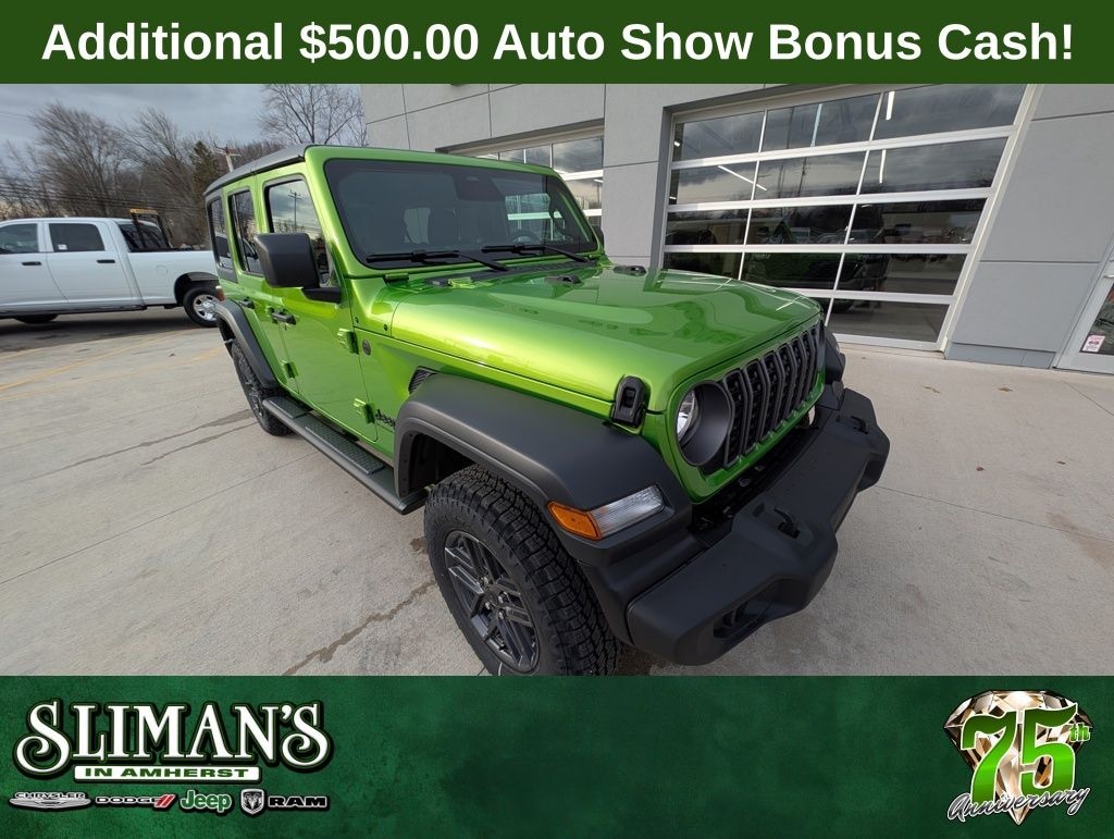 New 2026 Jeep Wrangler 4-DOOR SPORT S Sport Utility