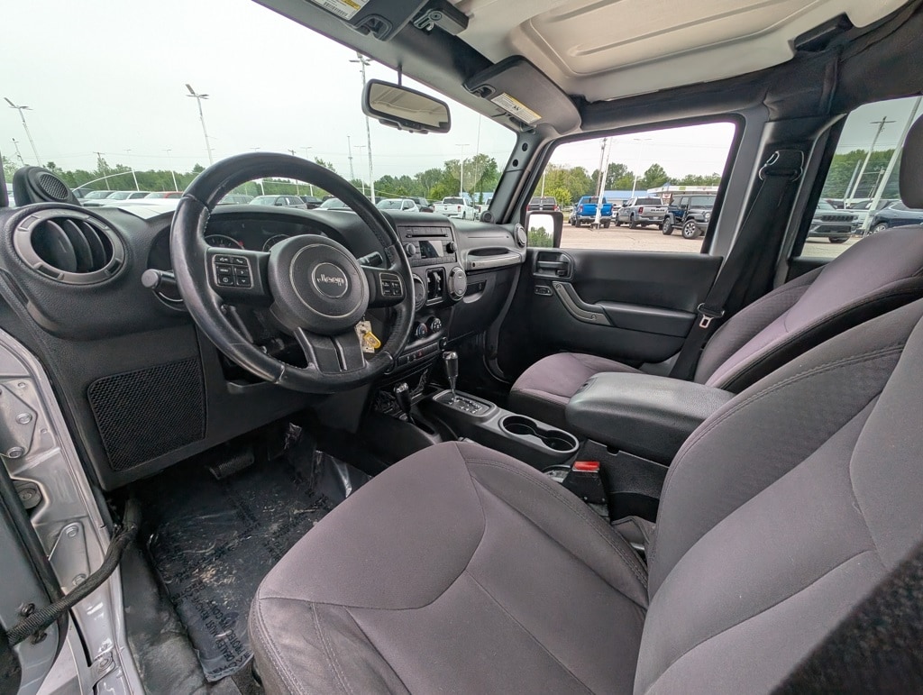 Used 2014 Jeep Wrangler Unlimited Sport with VIN 1C4BJWDG6EL156727 for sale in Amherst, OH