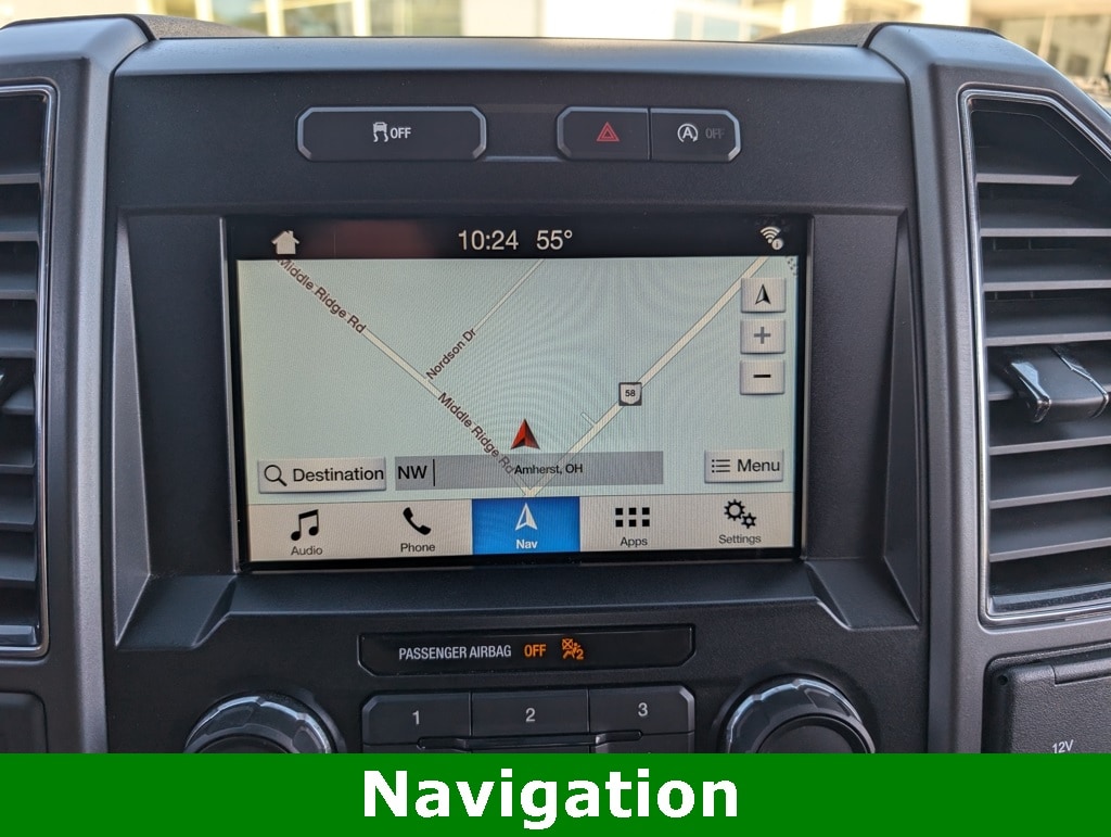 Used 2019 Ford F-150 XLT with VIN 1FTEW1E45KFD12112 for sale in Amherst, OH