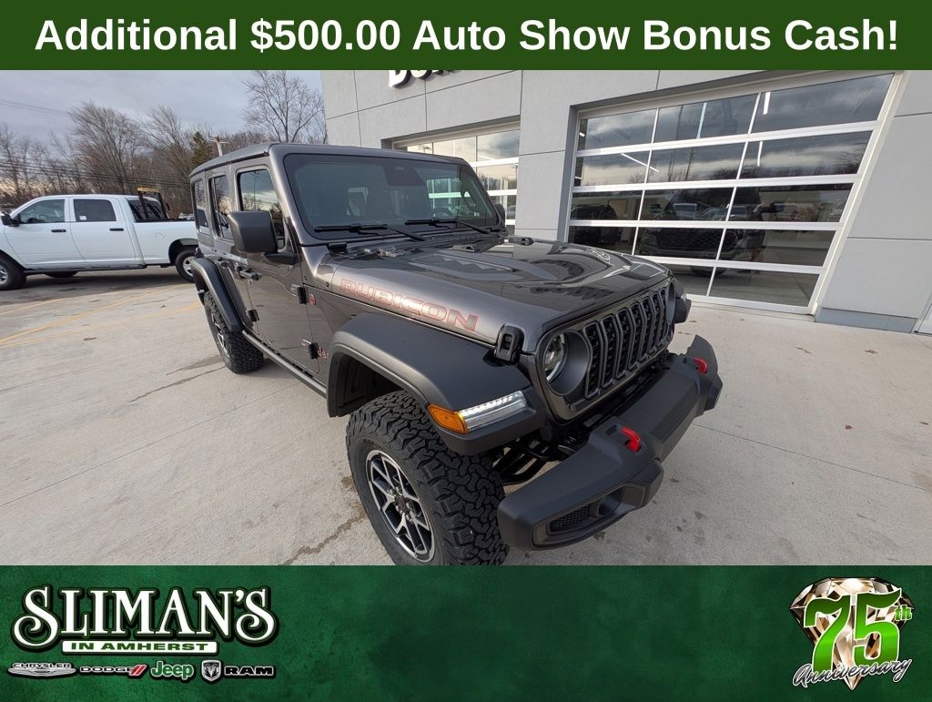 New 2026 Jeep Wrangler 4-DOOR RUBICON Sport Utility