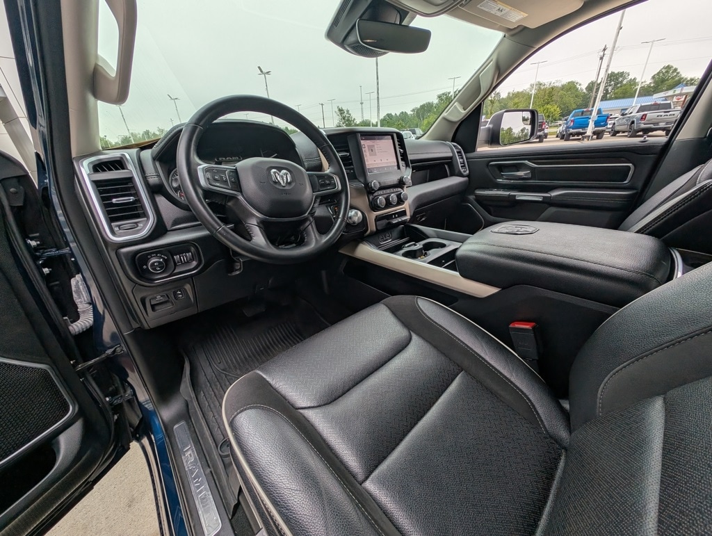 Used 2022 RAM Ram 1500 Pickup Laramie with VIN 1C6SRFJT0NN428307 for sale in Amherst, OH