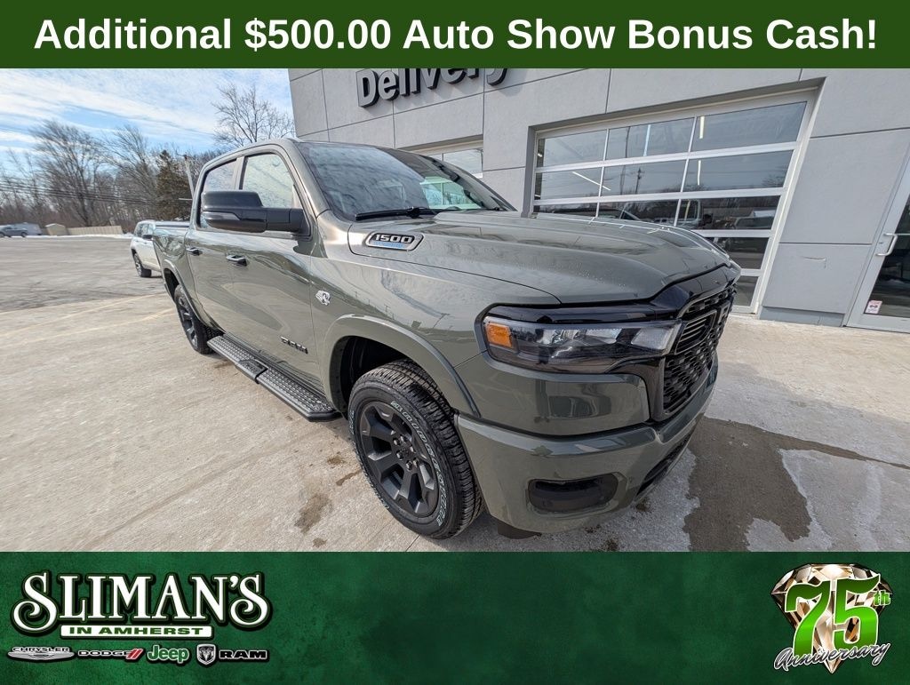 New 2026 Ram 1500 BIG HORN CREW CAB 4X4 5'7 BOX Pickup