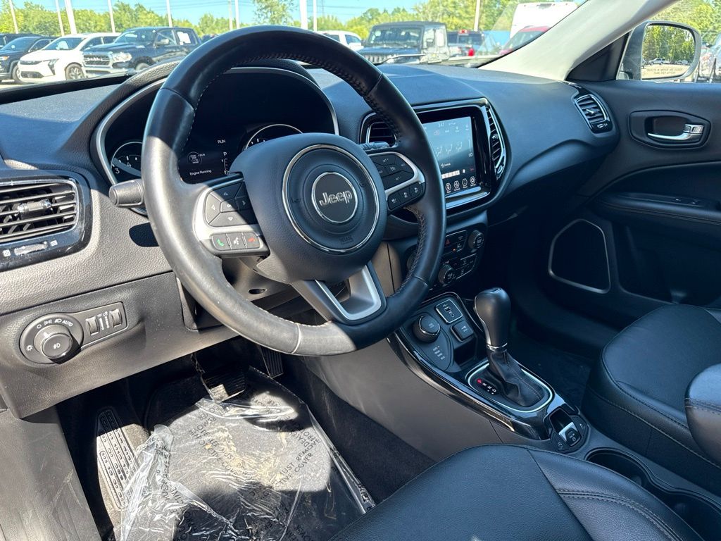 Used 2021 Jeep Compass Limited with VIN 3C4NJDCB1MT554003 for sale in Amherst, OH