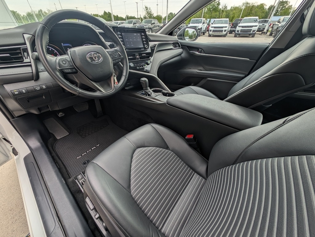 Used 2023 Toyota Camry SE with VIN 4T1G11AK3PU720036 for sale in Amherst, OH