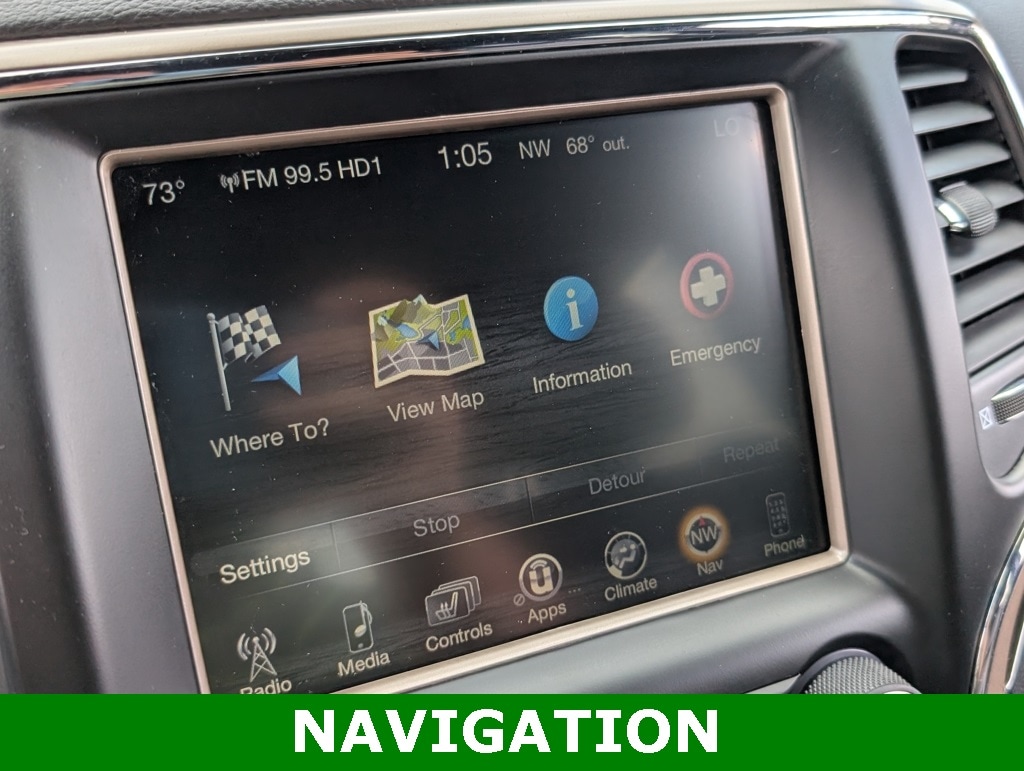 Used 2017 Jeep Grand Cherokee Limited with VIN 1C4RJFBGXHC777376 for sale in Amherst, OH