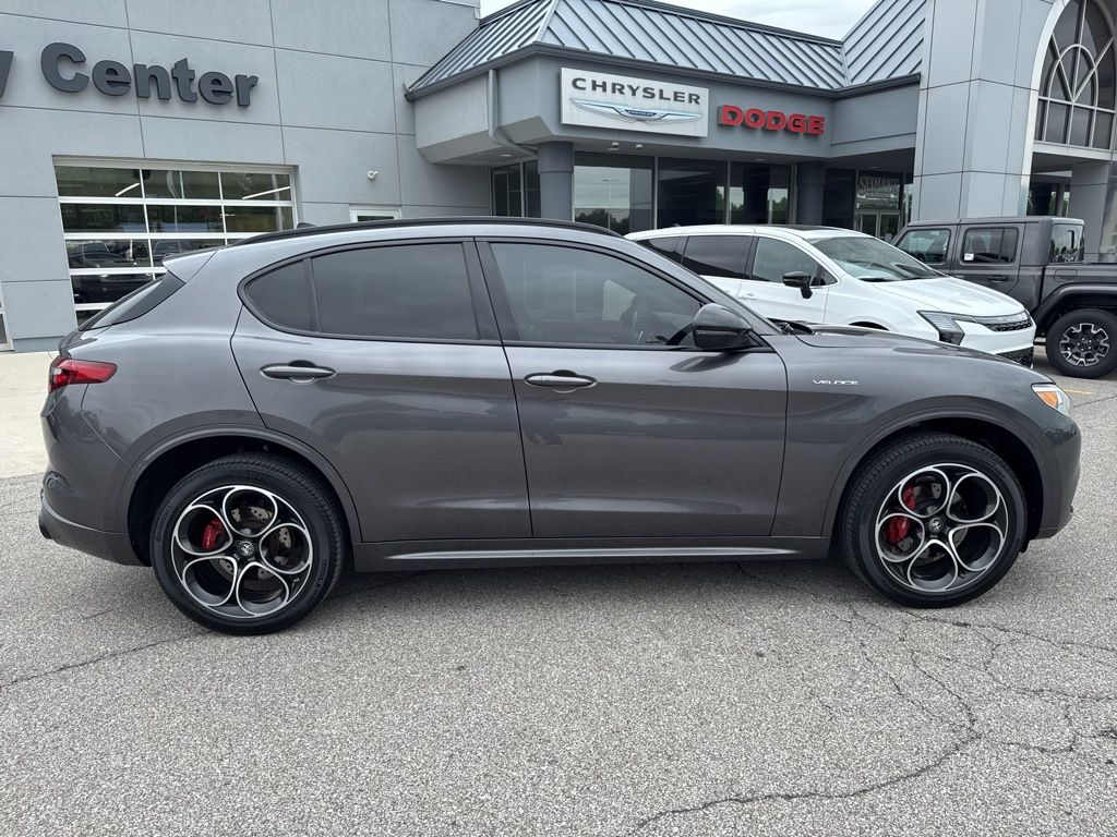 Used 2022 Alfa Romeo Stelvio Ti Veloce with VIN ZASPAKBNXN7D38074 for sale in Amherst, OH