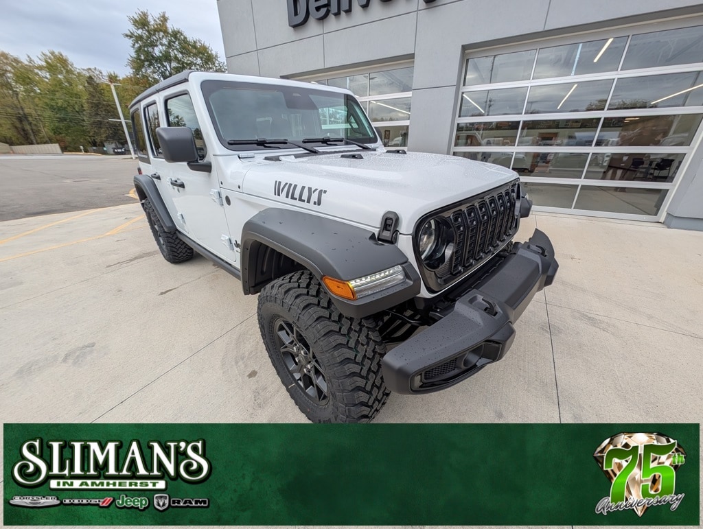 New 2026 Jeep Wrangler 4-DOOR WILLYS Sport Utility