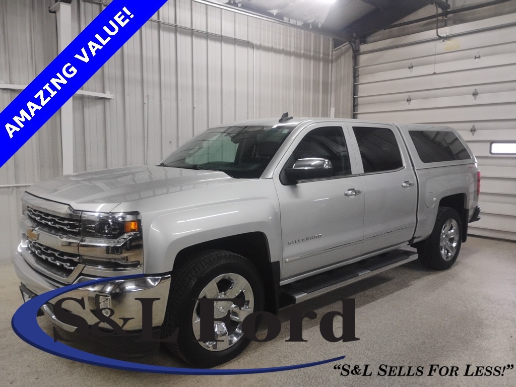 Used 2018 Chevrolet Silverado 1500 LTZ Crew Cab Short Bed Truck