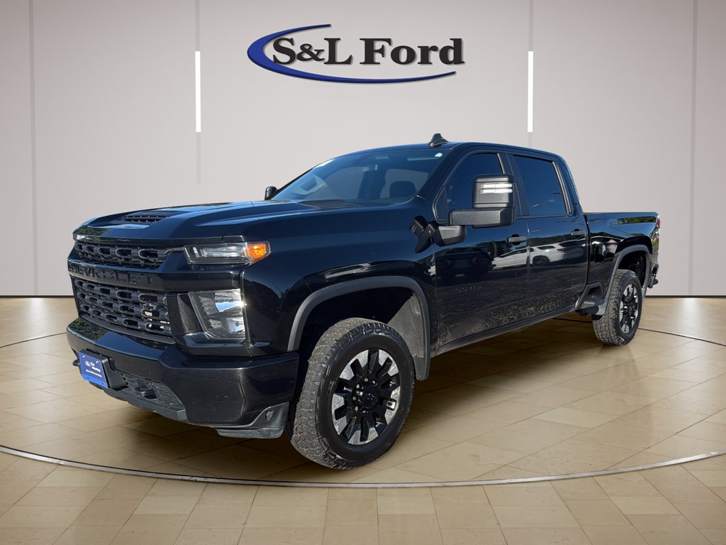 Certified 2020 Chevrolet Silverado Custom CREW CAB SHORT BED TRUCK