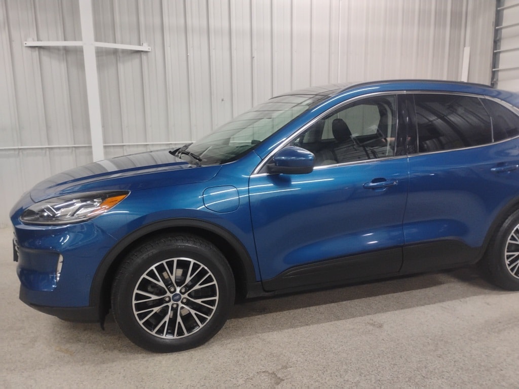 Certified 2022 Ford Escape Titanium with VIN 1FMCU0LZ4NUA73721 for sale in Oconto Falls, WI