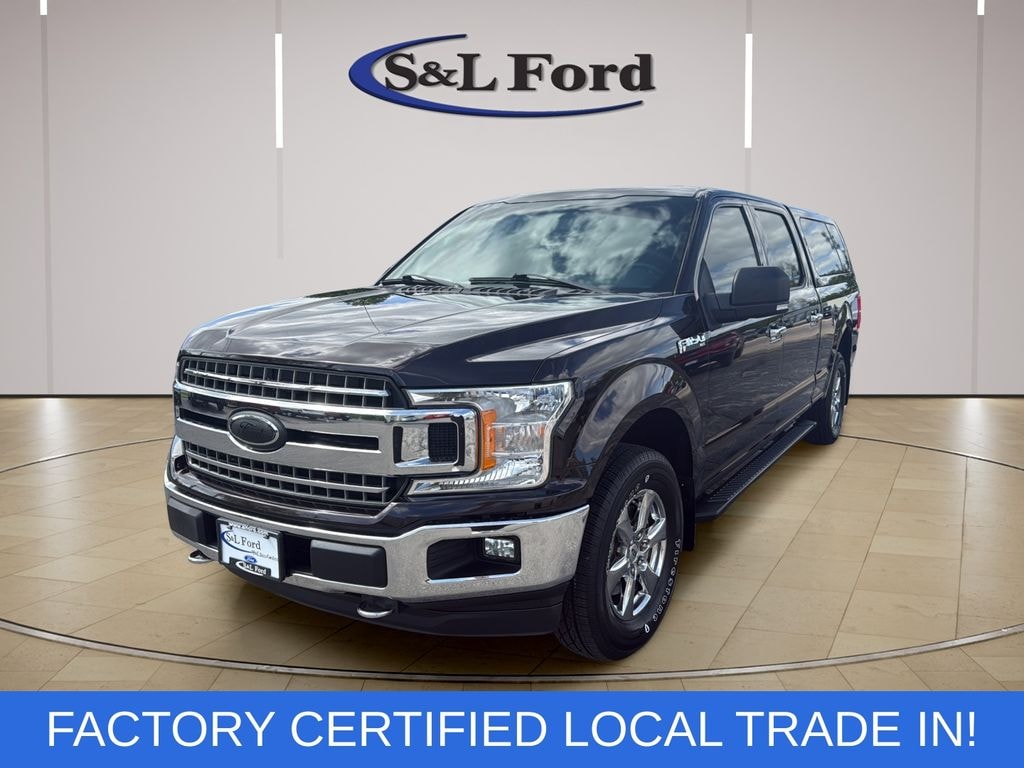 Certified 2018 Ford F-150 XLT CREW CAB TRUCK