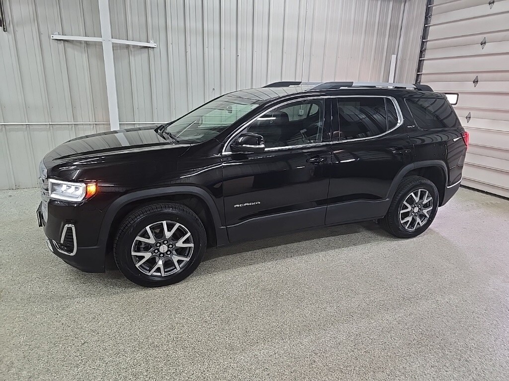 Used 2023 GMC Acadia SLT with VIN 1GKKNULS0PZ230436 for sale in Oconto Falls, WI