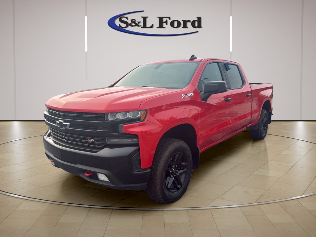 Used 2020 Chevrolet Silverado 1500 LT Trail Boss Crew Cab Long Bed Truck