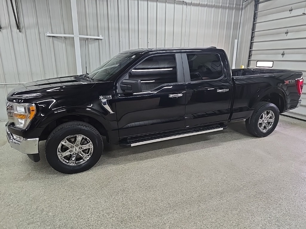 Certified 2022 Ford F-150 XLT with VIN 1FTFW1E84NFA81327 for sale in Oconto Falls, WI