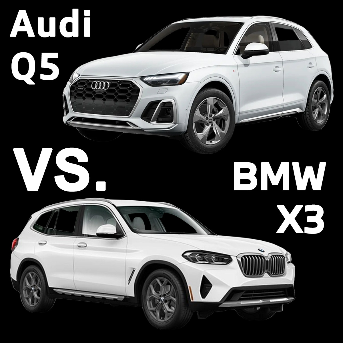 BMW X3 vs Audi Q5  Size, Horsepower, and Fuel Economy