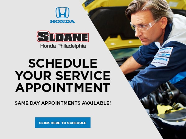 Schedule Sloane Honda Philadelphia Service Link.