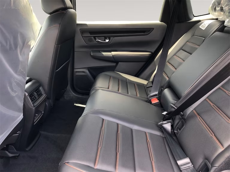 Honda CR-V Hybrid Sport-L Back Row with Floor and Backdoor.