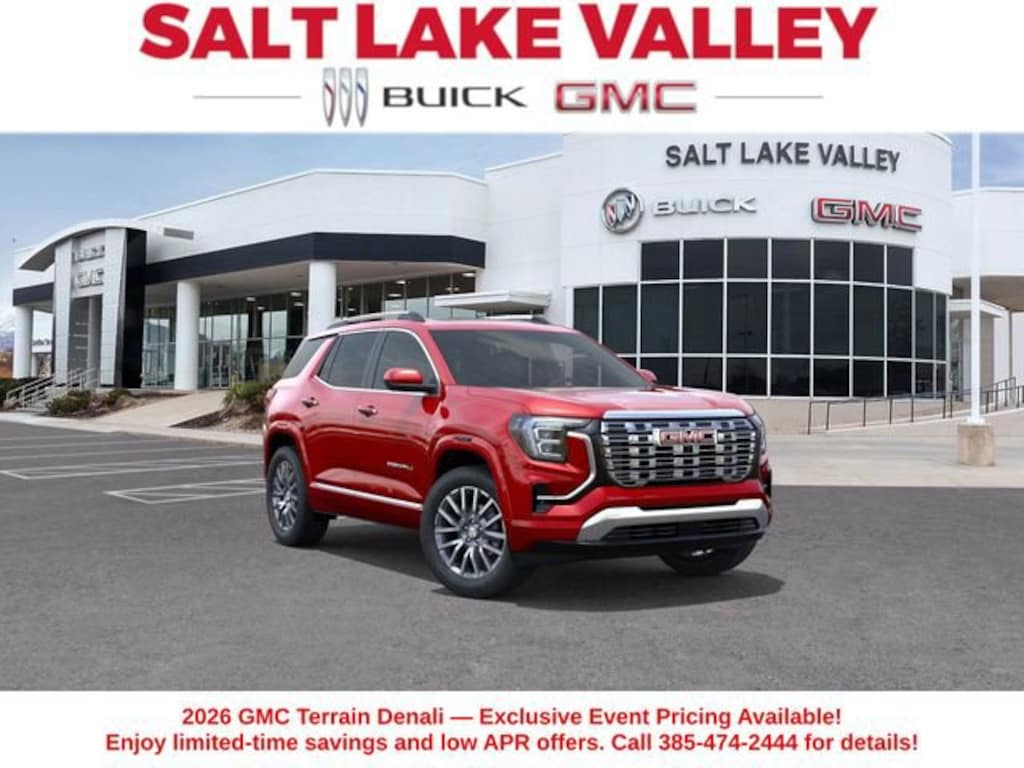 New 2026 GMC Terrain Denali SUV
