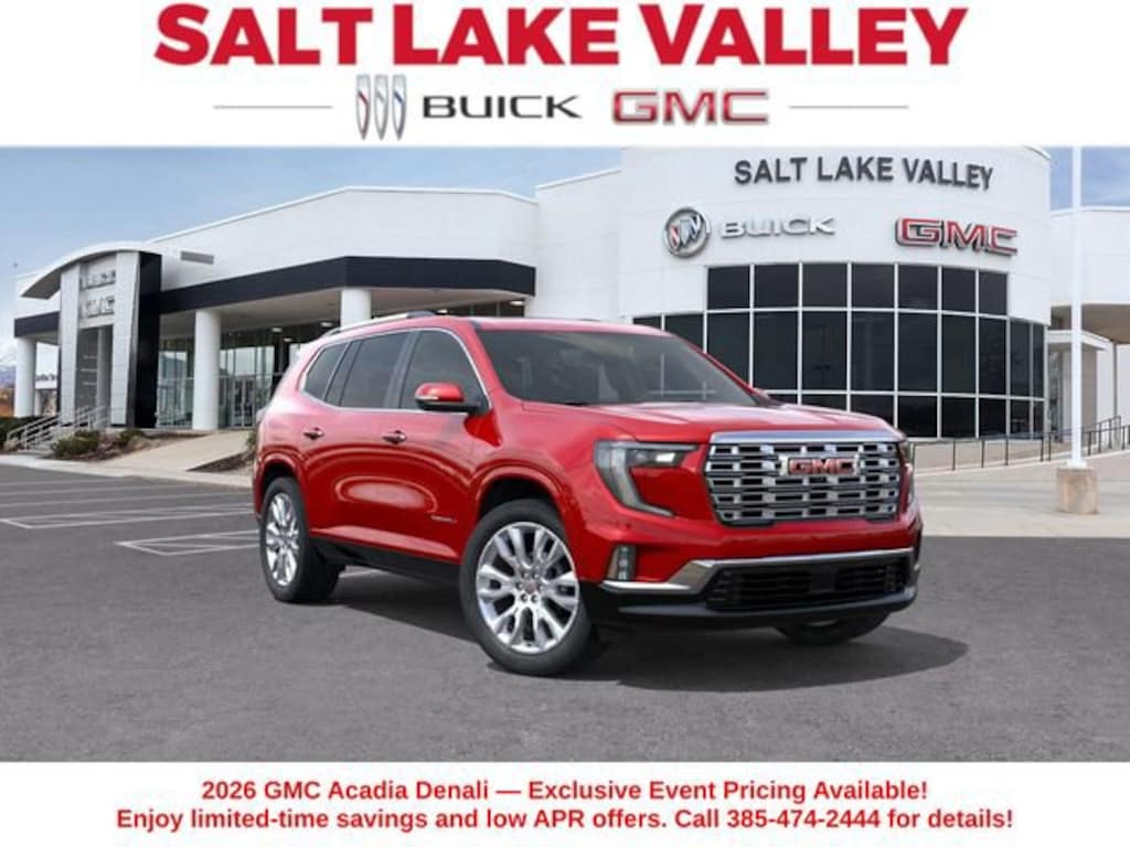 New 2026 GMC Acadia Denali SUV