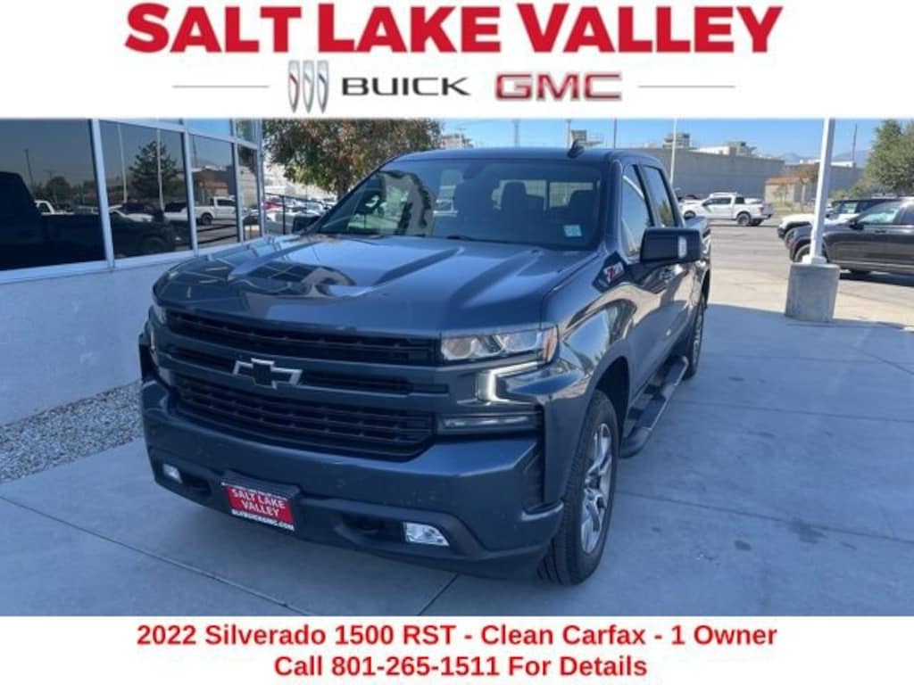 Used 2022 Chevrolet Silverado 1500 LTD RST Truck
