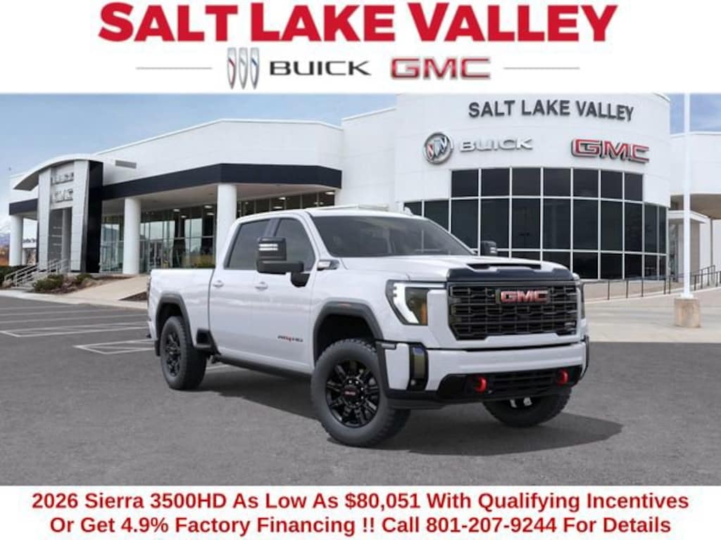 New 2026 GMC Sierra 3500 HD AT4 Truck