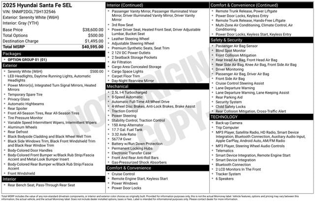 2025 Hyundai Santa Fe SEL - Photo 6