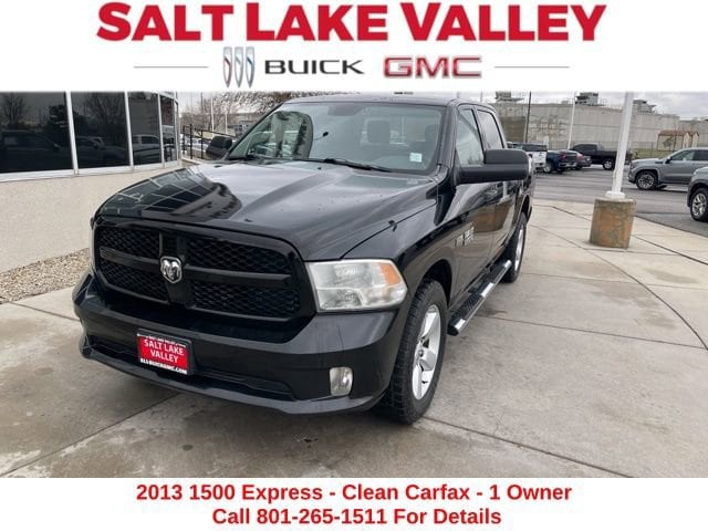 Used 2013 RAM Ram 1500 Pickup Express with VIN 1C6RR7KT5DS526655 for sale in South Salt Lake, UT