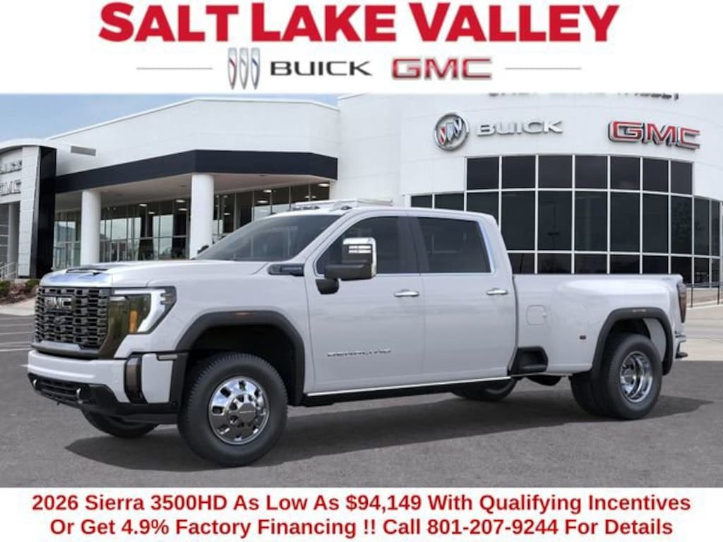 New 2026 GMC Sierra 3500 HD Denali Ultimate Truck