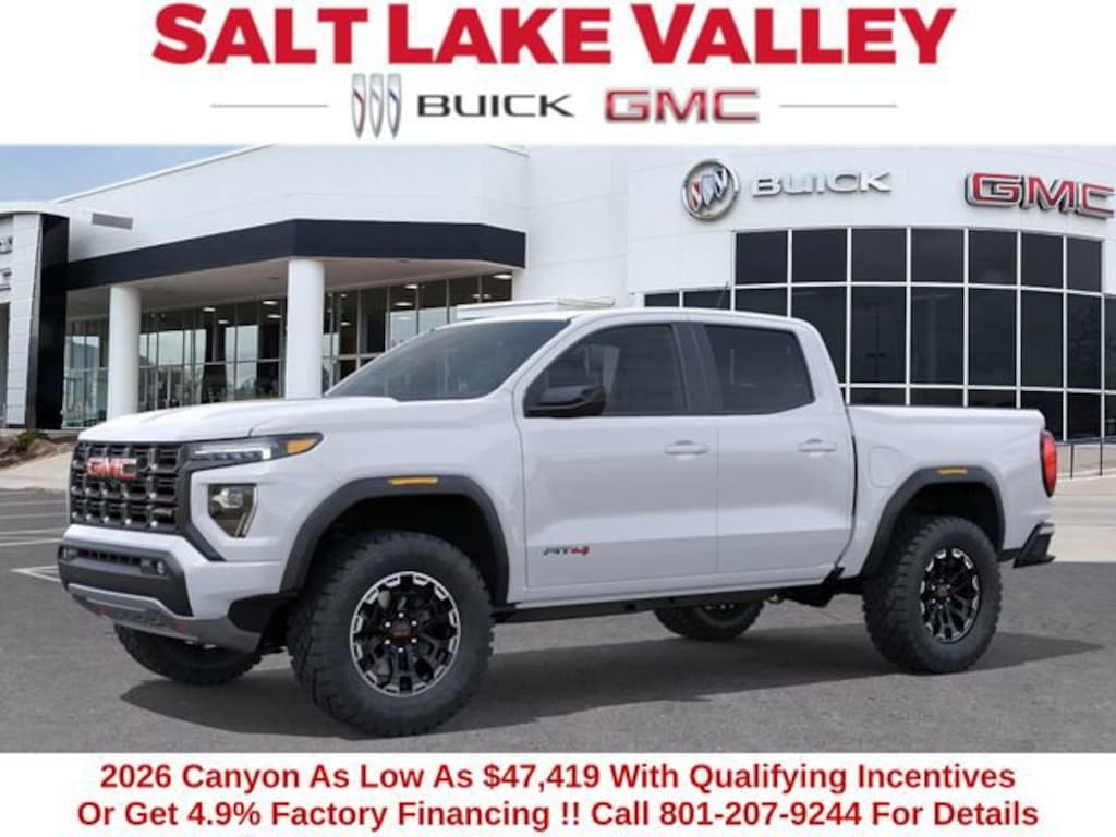 New 2026 GMC Canyon AT4 Truck