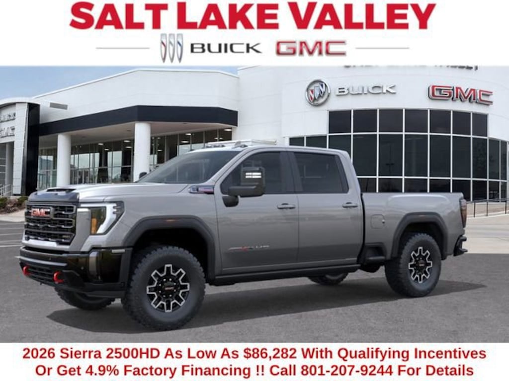 New 2026 GMC Sierra 2500 HD AT4X Truck
