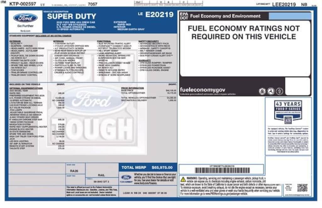 Used 2020 Ford Super Duty F-250 SRW XL