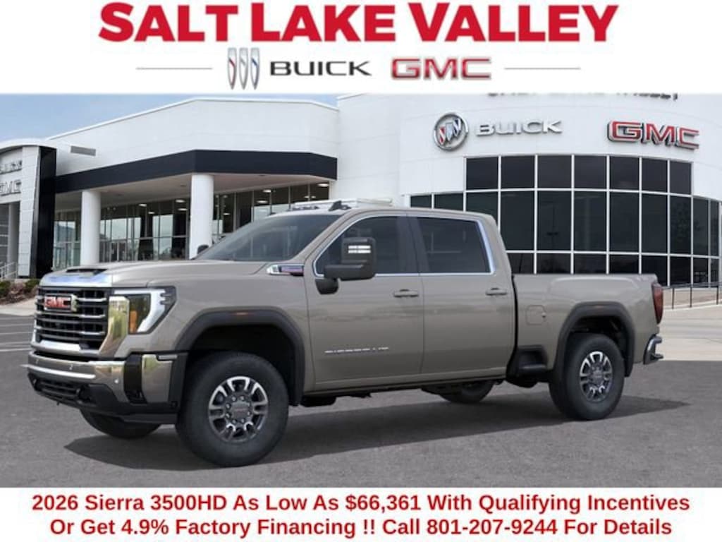 New 2026 GMC Sierra 3500 HD SLE Truck