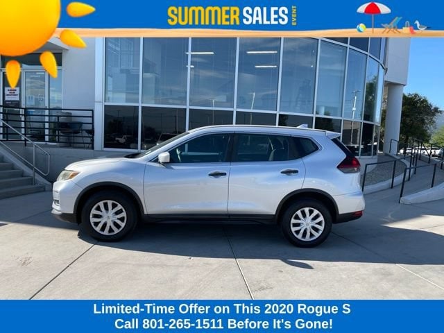 Used 2020 Nissan Rogue S with VIN 5N1AT2MV9LC713684 for sale in South Salt Lake, UT