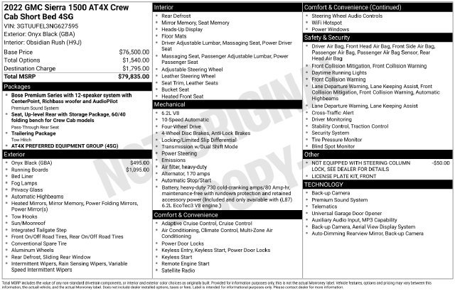 2022 GMC Sierra 1500 AT4X - Photo 6