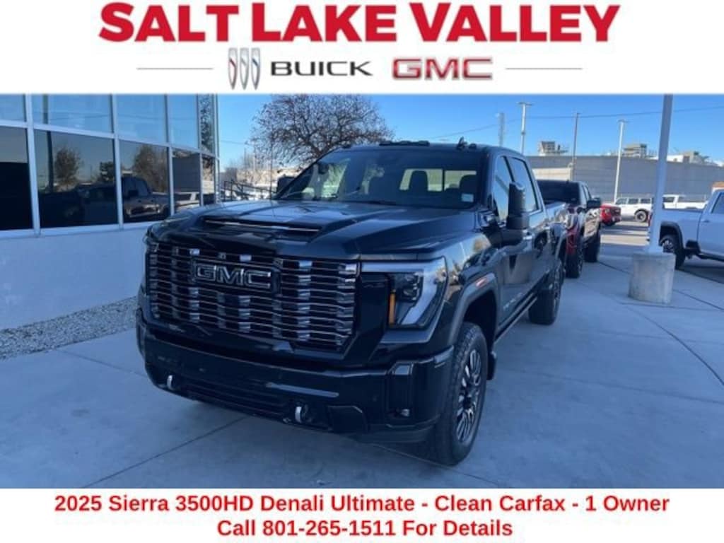 Certified 2025 GMC Sierra 3500 HD Denali Ultimate Truck