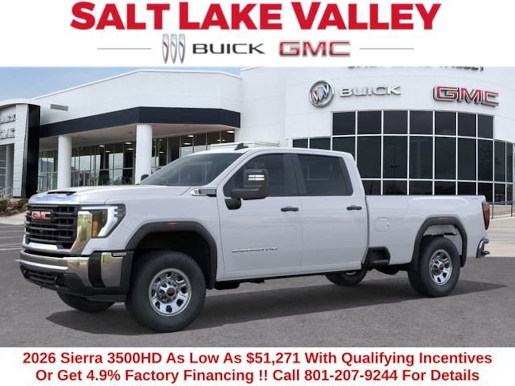 New 2026 GMC Sierra 3500 HD Pro Truck