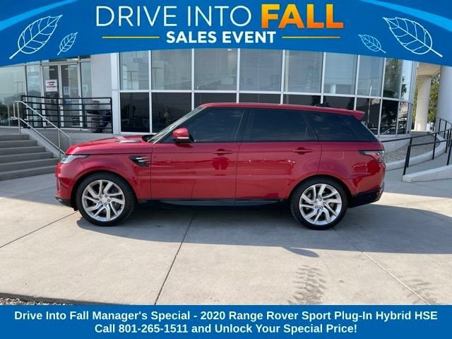 Used 2020 Land Rover Range Rover Sport HSE with VIN SALWR2RY4LA898713 for sale in South Salt Lake, UT