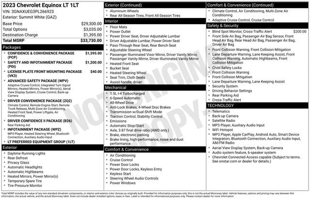 2023 Chevrolet Equinox LT AWD photo