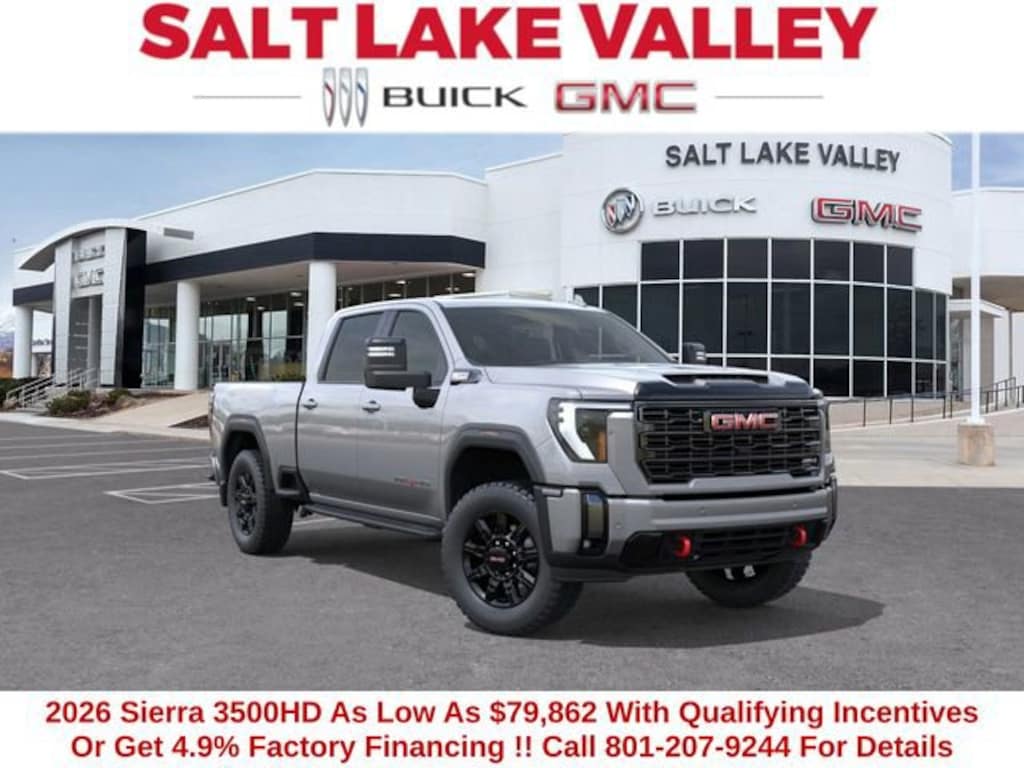 New 2026 GMC Sierra 3500 HD AT4 Truck