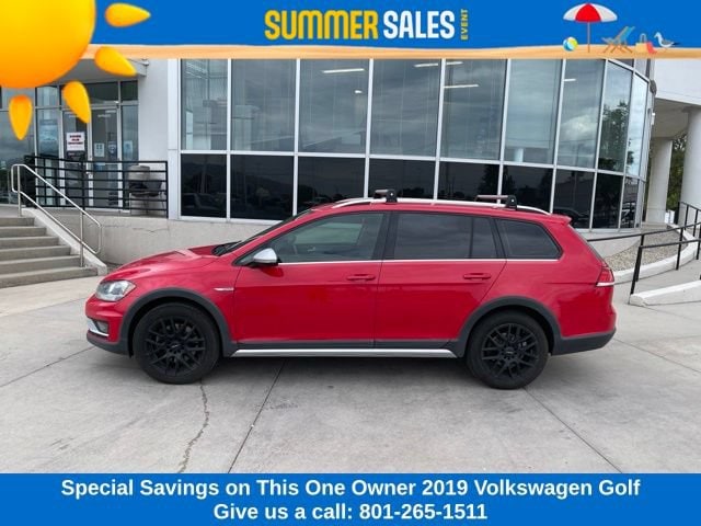 Used 2019 Volkswagen Golf Alltrack Alltrack S with VIN 3VWM17AU9KM517920 for sale in South Salt Lake, UT