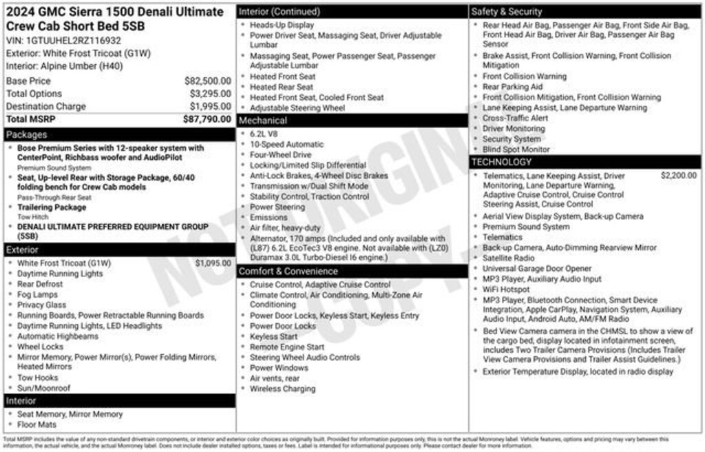 Used 2024 GMC Sierra 1500 Denali Ultimate Truck