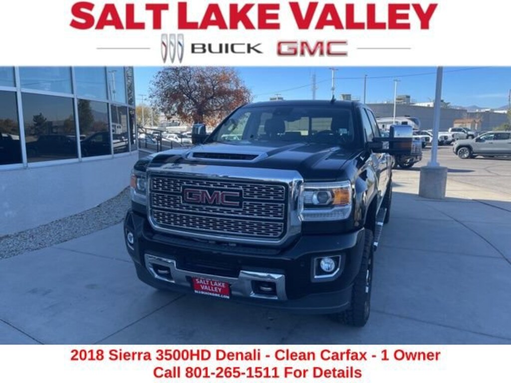 Used 2018 GMC Sierra 3500 HD Denali Truck
