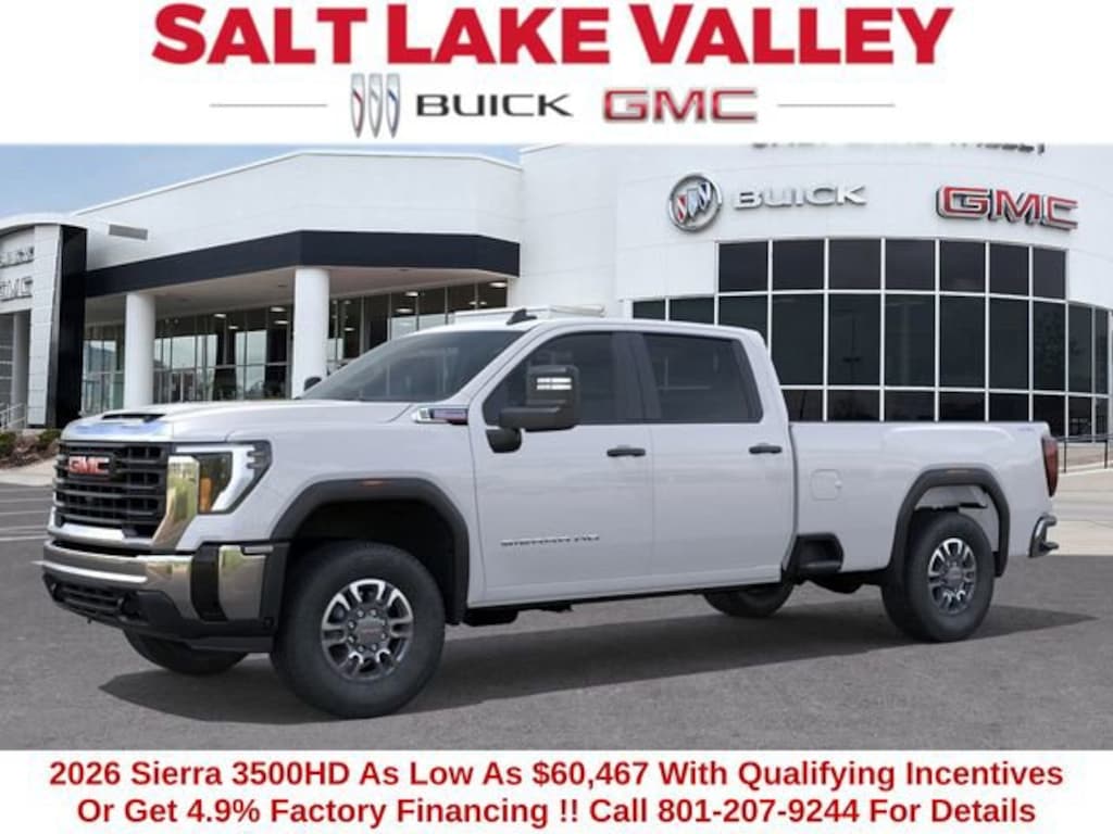 New 2026 GMC Sierra 3500 HD Pro Truck